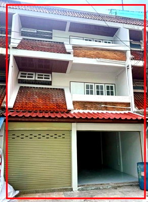 Townhouses for rent Don Mueang Airport : BTS LakSi Monument 800m. Cheapest in BangKhen 2units 4bed Townhouse for rent 3.5-storey with roof te