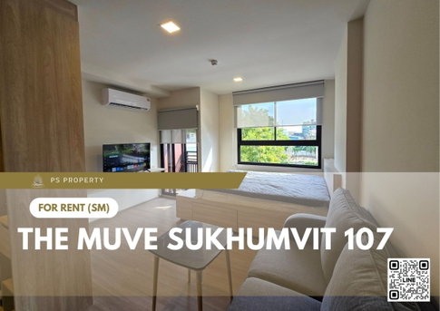 For rent 📍 THE MUVE Sukhumvit 107 📍 Pet friendly, fully furnished and equipped with appliances