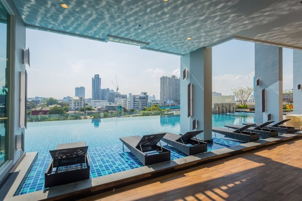 รูป สำหรับเช่า ! ชั้นสูง 17+, ห้องหายาก, ห้องมุม! 🔥 Code C20250800037....Supalai Lite Ratchada-Narathiwas-Sathorn, 2 นอน, 2 น้ำ, แต่งครบ, พร้อมเข้าอยู่  - รูปที่ 4/6