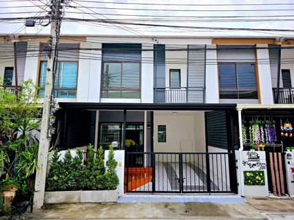 ทาวน์เฮ้าส์ รีโนเวทใหม่ หมู่บ้าน พฤกษาไพร์ม ถนนรามอินทรา-คู้บอน 27 แยก60 ท่าแร้ง บางเขน แต่งพร้อมอยู่ แถมเฟอร์นิเจอร์