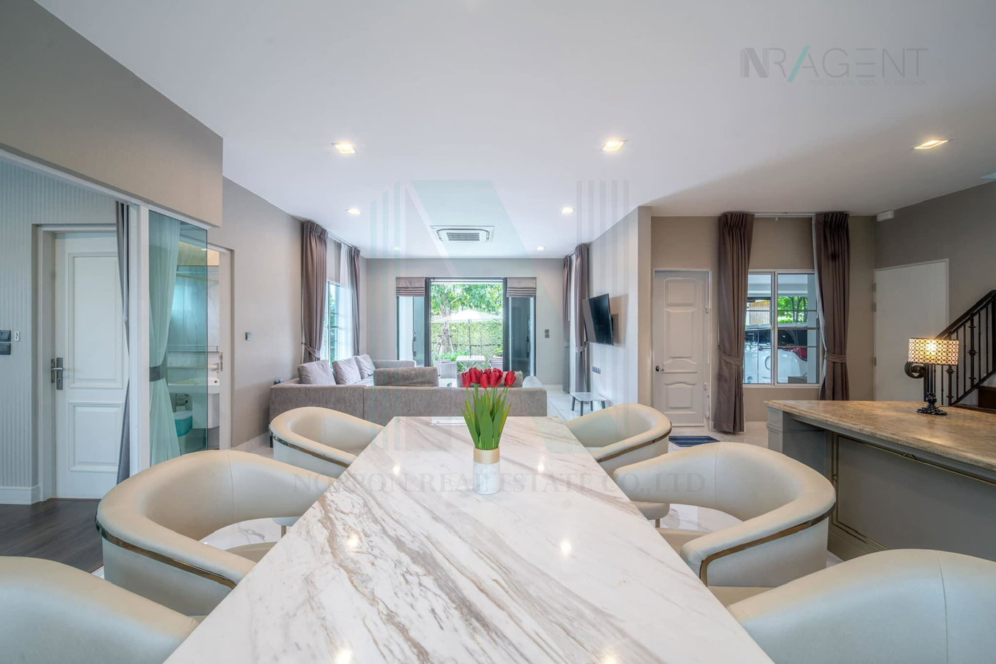 รูป 📌 ให้เช่าบ้านเดี่ยว 2 ชั้น นันทวัน รามอินทรา-พหลโยธิน 50 4 ห้องนอน 4 ห้องน้ำ - รูปที่ 3/8