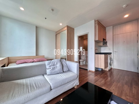 Noble revolve ratchada 2 ☎️big studio 26 sqm ‼️only 13500/month‼️now available ✅fully furnished✨