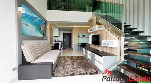 🛏️ 1 ห้องนอน - 🛁 2 ห้องน้ำ - 🏙️ Sea View - 🇹🇭 ชื่อไทย - 🏢 Wong Amat Tower Pattaya - รหัส: WT17