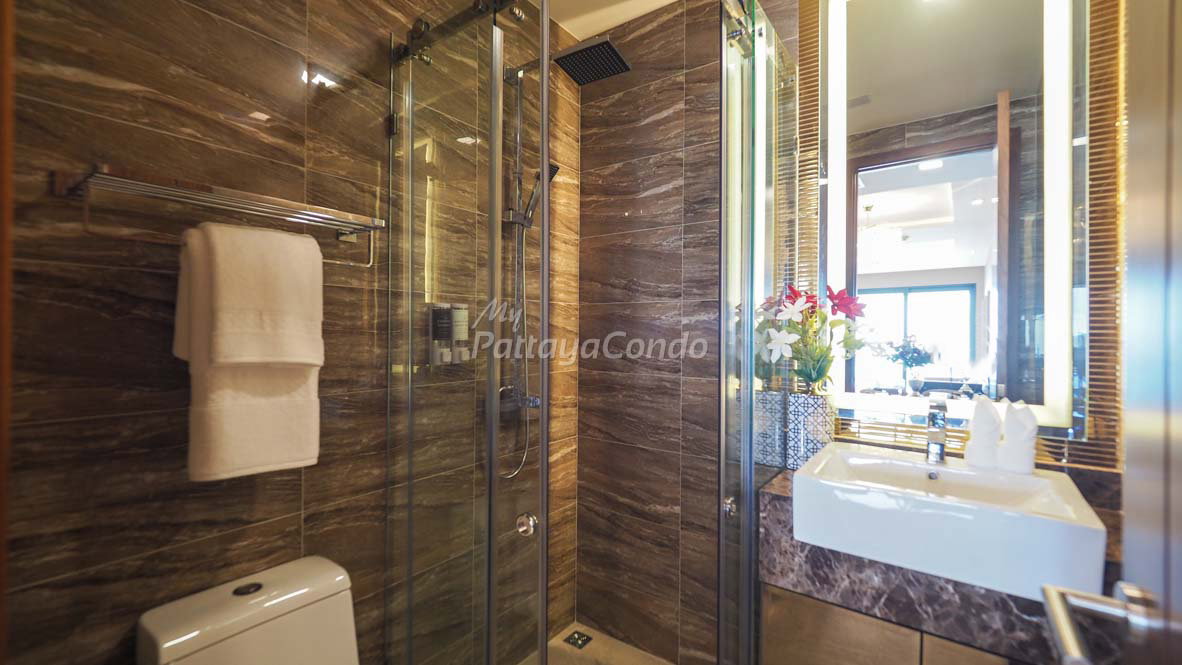 รูป 🛏️ 2 ห้องนอน - 🛁 2 ห้องน้ำ - 🏙️ Sea View - 🇹🇭 ชื่อไทย - 🏢 Elysium Residences Pattaya - รหัส: ELS02 - รูปที่ 10/22