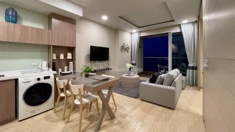 🛏️ 1 ห้องนอน - 🛁 1 ห้องน้ำ - 🏙️ Sea View - 🇹🇭 ชื่อไทย - 🏢 Cetus Beachfront Pattaya - รหัส: CETUS26