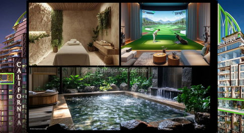 🛏️ 2 ห้องนอน - 🛁 2 ห้องน้ำ - 🏙️ Sea View - 🌏 ชื่อชาวต่างชาติ - 🏢 The Riviera California Pattaya - รหัส: CFN02