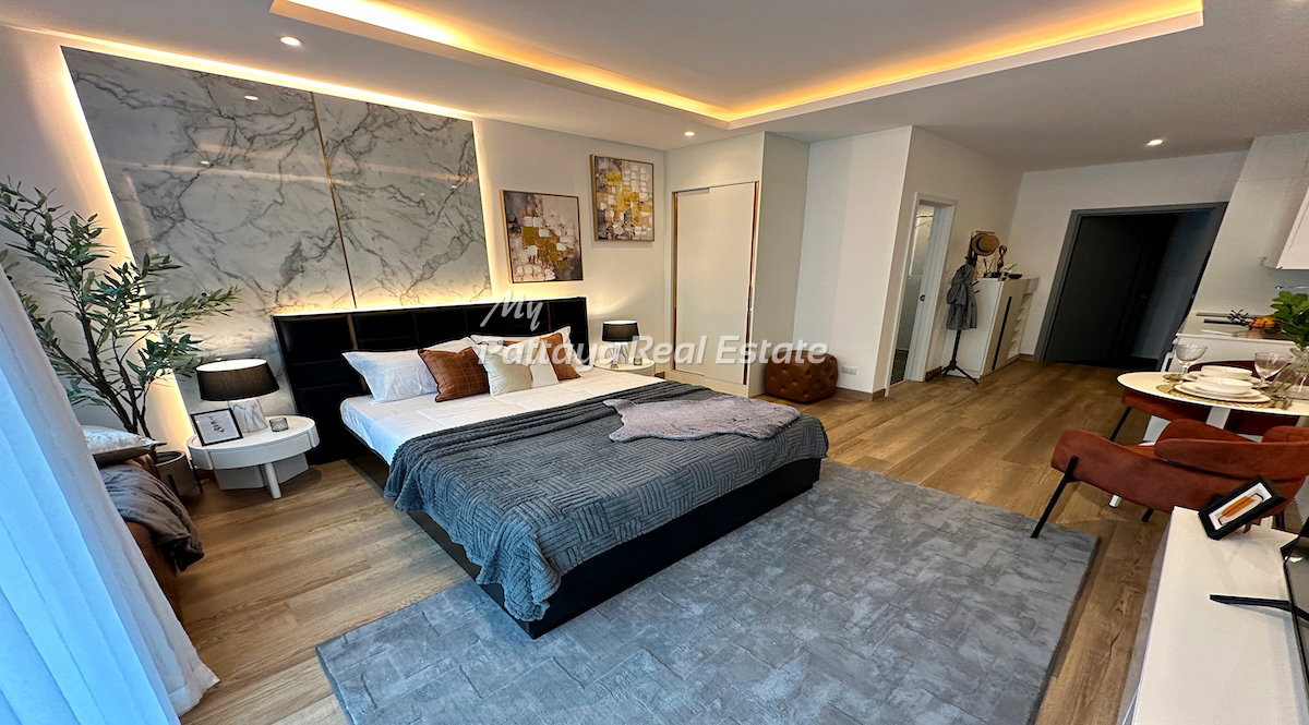 รูป 🛏️ Studio - 🛁 1 ห้องน้ำ - 🏙️ Sea View - 🌏 ชื่อชาวต่างชาติ - 🏢 Siam Oriental Oasis Condominium Pattaya - รหัส: SOA02 - รูปที่ 8/10