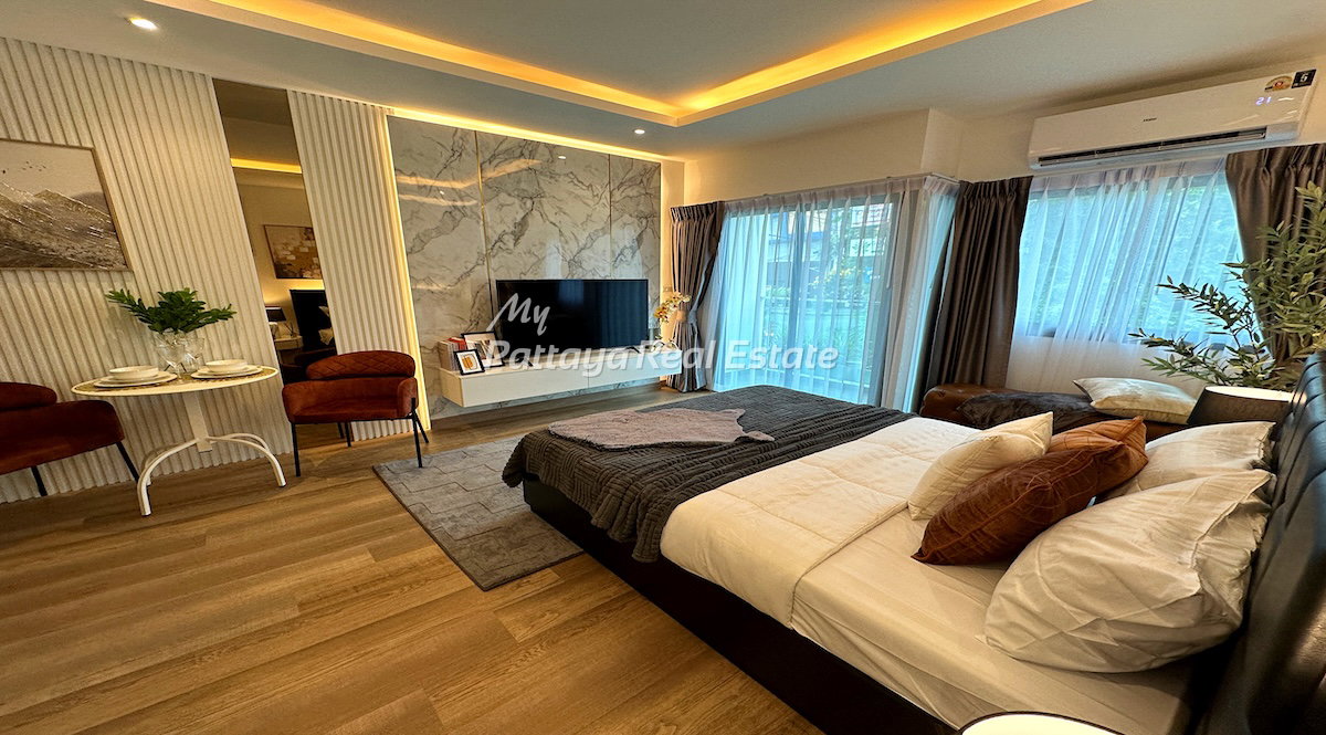 รูป 🛏️ Studio - 🛁 1 ห้องน้ำ - 🏙️ Sea View - 🌏 ชื่อชาวต่างชาติ - 🏢 Siam Oriental Oasis Condominium Pattaya - รหัส: SOA02 - รูปที่ 1/10