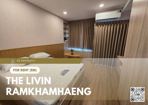 ให้เช่า ✨ The Livin Ramkhamhaeng ✨ ใกล้ MRT Interchange ลำสาลี เฟอร์นิเจอร์ และ เครื่องใช้ไฟฟ้าครบ