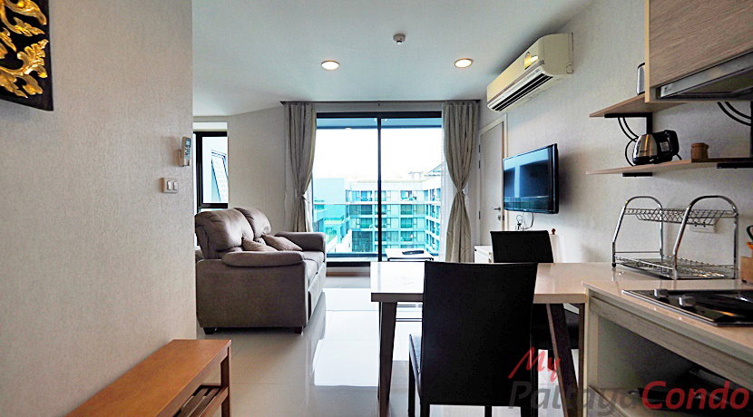 รูป 🛏️ Studio - 🛁 1 ห้องน้ำ - 🏙️ Pool View - 🇹🇭 ชื่อไทย - 🏢 Acqua Condominium Jomtien - รหัส: AQ14 - รูปที่ 7/12