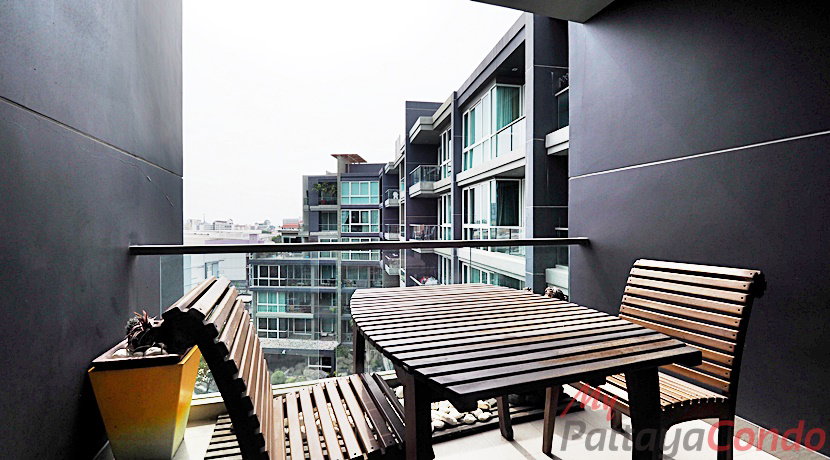 รูป 🛏️ Studio - 🛁 1 ห้องน้ำ - 🏙️ Pool View - 🇹🇭 ชื่อไทย - 🏢 APUS Condominium Pattaya - รหัส: APUS09 - รูปที่ 6/10