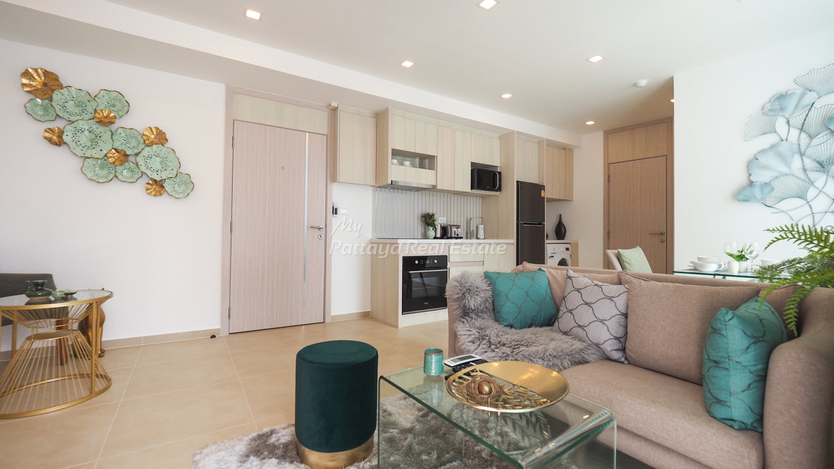 picture 🛏️ 2 Bed - 🛁 2 Bath - 🏙️ Pool View - 🇹🇭 THAI name - 🏢 Harmonia City Garden Pattaya - Ref: HMN03 - 5/15