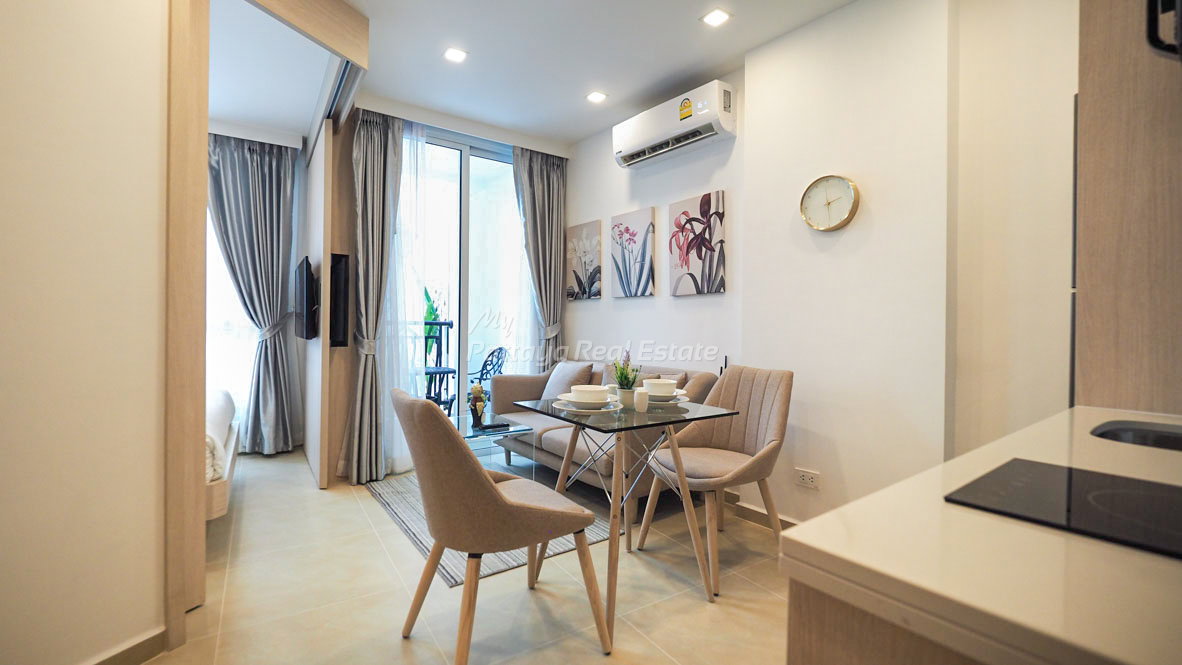 picture 🛏️ 1 Bed - 🛁 1 Bath - 🏙️ Pool View - 🌏 FOREIGN name - 🏢 Harmonia City Garden Pattaya - Ref: HMN01 - 5/8
