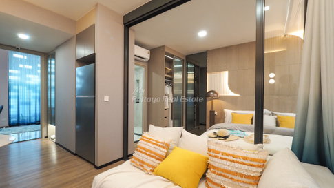 🛏️ 1 ห้องนอน - 🛁 1 ห้องน้ำ - 🏙️ City View - 🇹🇭 ชื่อไทย - 🏢 Aquarous Jomtien Pattaya - รหัส: AQR01