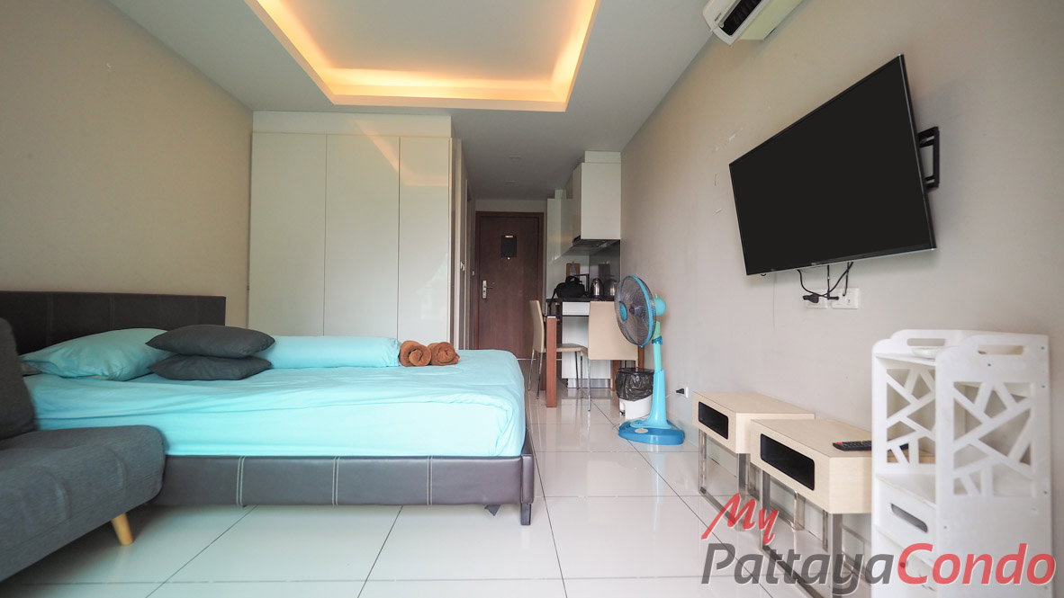 รูป 🛏️ Studio - 🛁 1 ห้องน้ำ - 🏙️ Pool View - 🇹🇭 ชื่อไทย - 🏢 Water Park Condominium Pattaya - รหัส: WPC17 - รูปที่ 12/16