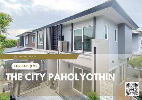 Urgent sale, single house 📍 The City Paholyothin 📍 3 bedrooms, 3 bathrooms, near Don Mueang Airport