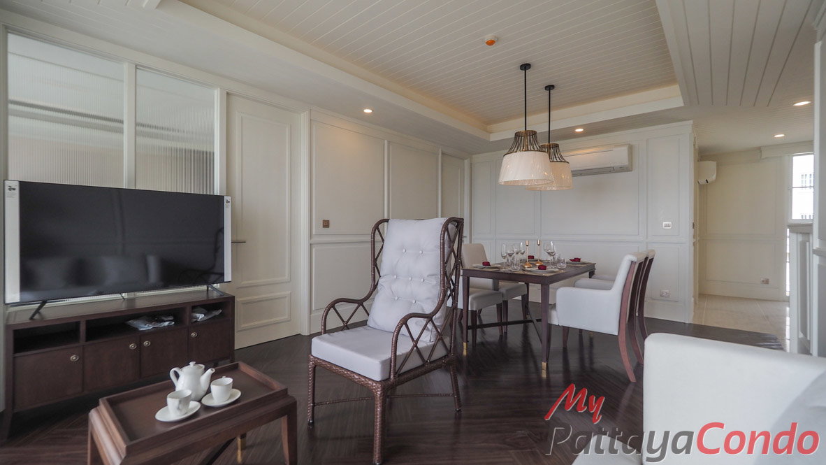 รูป 🛏️ 2 ห้องนอน - 🛁 2 ห้องน้ำ - 🏙️ Sea View - 🇹🇭 ชื่อไทย - 🏢 Grand Florida Beachfront Resort Pattaya - รหัส: GF01 - รูปที่ 10/25