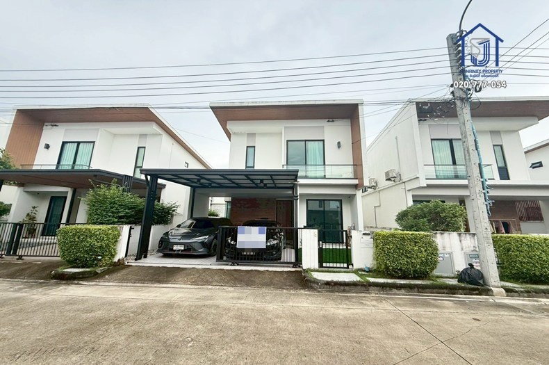 รูป ขายบ้านแฝด หมู่บ้านโคโม่ บีอังก้า ถนนวงแหวน-กาญจนาภิเษก บางพลีใหญ่ – ใกล้เมกาบางนา - รูปที่ 1/11