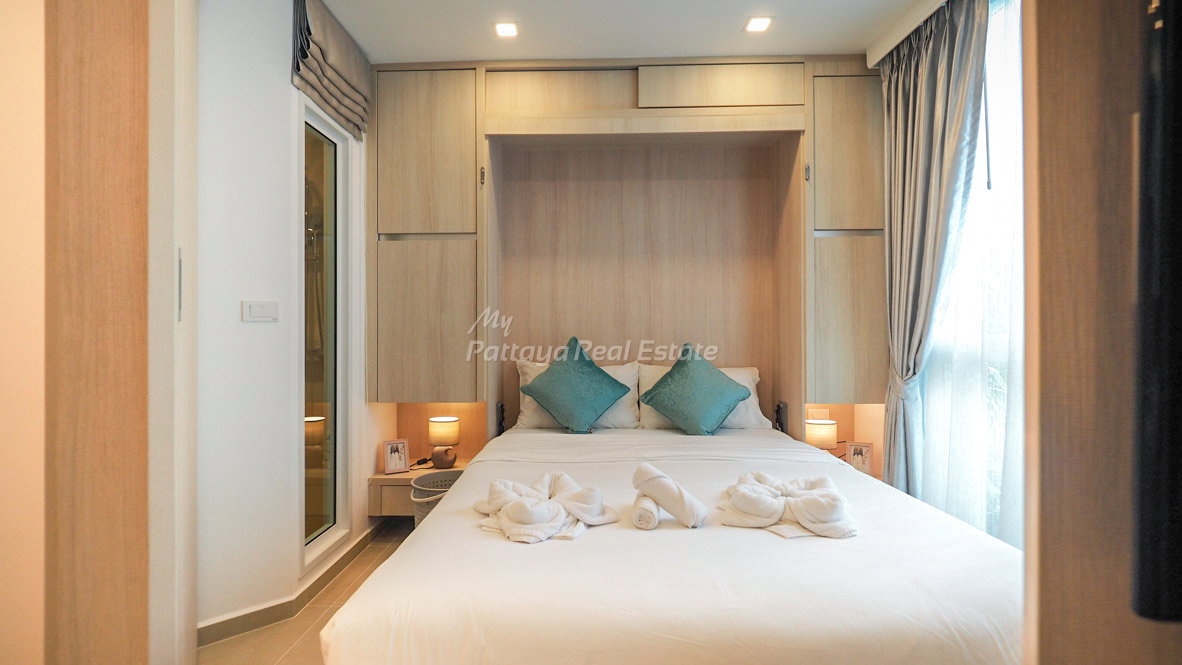 picture 🛏️ 1 Bed - 🛁 1 Bath - 🏙️ Pool View - 🌏 FOREIGN name - 🏢 Harmonia City Garden Pattaya - Ref: HMN01 - 1/8
