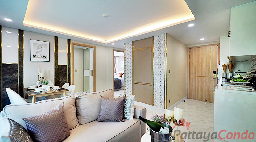 รูป 🛏️ 2 ห้องนอน - 🛁 2 ห้องน้ำ - 🏙️ Pool View - 🇹🇭 ชื่อไทย - 🏢 Dusit Grand Park 2 Pattaya - รหัส: DUSIT2P09 - รูปที่ 13/23
