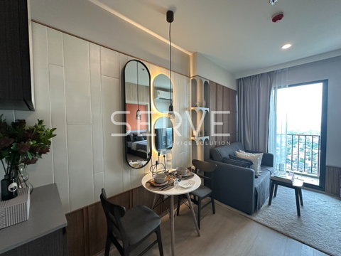 🔥1นอน ห้องแต่งสวยมาก เฟอร์จัดเต็ม วิวดีมาก พร้อมเข้าอยู่ บนทำเลดีๆ ใกล้ MRT ลาดพร้าว 150 ม. @ Nue Noble Ratchada Lat Phrao