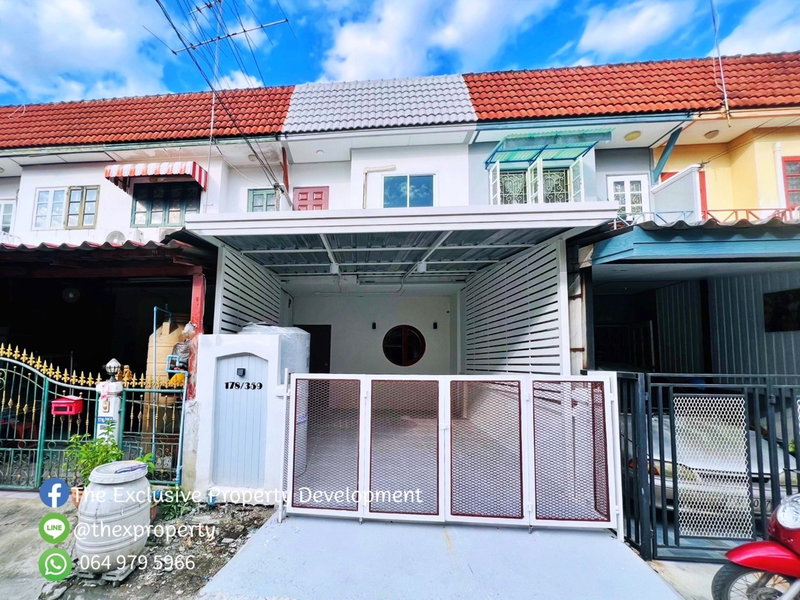 ขายบ้านเดี่ยว : ขายทาวน์เฮ้าส์ หมู่บ้านบัวทอง 4 ราคาถูก รีโนเวทใหม่ พร้อมเข้าอยู่