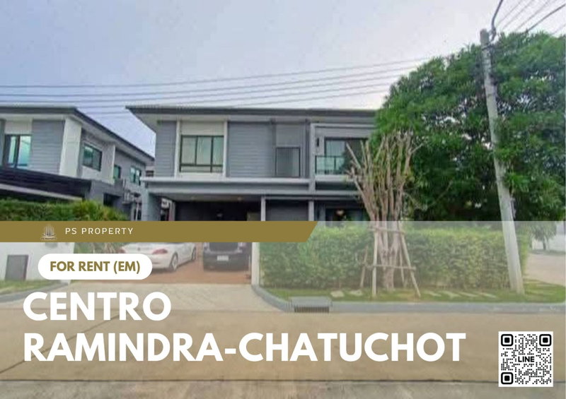 Houses for rent : Single house for rent ✨ Centro Ramindra-Chatuchot ✨ 4 bedrooms, 3 bathrooms, fully furnished and equipped with appliances
