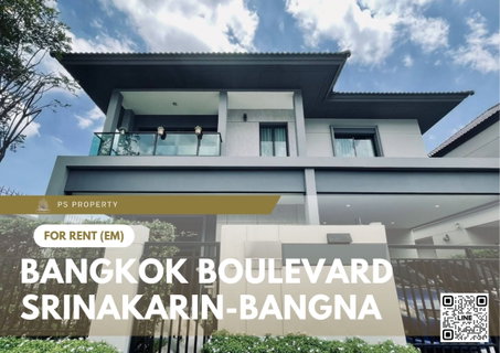 รูปภาพ บ้านเดี่ยวให้เช่า 📍 Bangkok Boulevard Srinakarin-Bangna 📍 4 ห้องนอน 3 ห้องน้ำ ใกล้ Mega Bangna