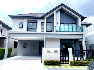 ขายบ้านเดี่ยว : Bangkok Boulevard Rama 5⭐บ้านเดี่ยว โครงการหรู⭐4 ห้องนอน 