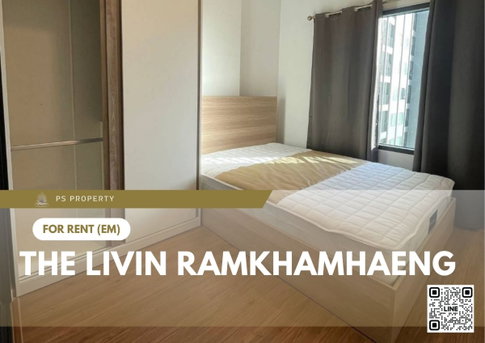 ให้เช่า 📍 The Livin Ramkhamhaeng 📍 เฟอร์นิเจอร์ และ เครื่องใช้ไฟฟ้าครบ ใกล้ MRT ลำสาลี