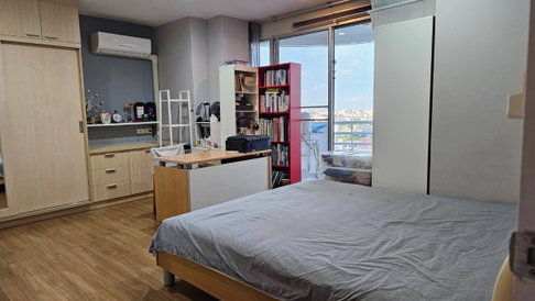 ขาย ห้องคอนโด 2 ห้องนอน ที่ คอนโด เซ็นทรัลซิตี นอธ-เซาท์, เดิน 2 นาทีจาก ห้าง Central บางนา
