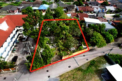 Land for sale Rubberland : Land for sale in Central Pattaya, beautiful plot, good location, city center, community area