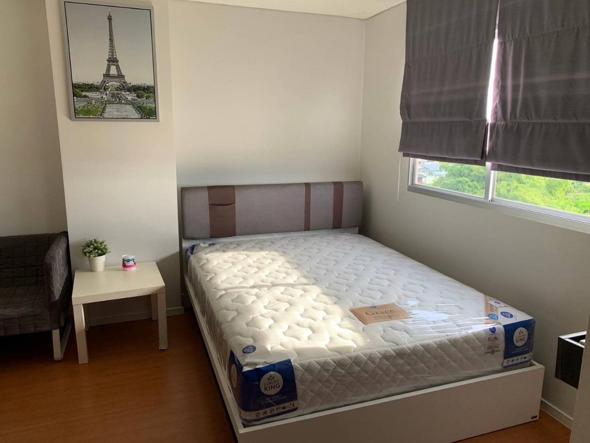 🏡 ด่วน! ให้เช่าคอนโด ลุมพินีทาวน์ ร่มเกล้า-สุวรรณภูมิ✈️ เฟอร์และเครื่องใช้ไฟฟ้าครบ  6,500 บาท/เดือน ราคารวมค่าส่วนกลางแล้ว ✨