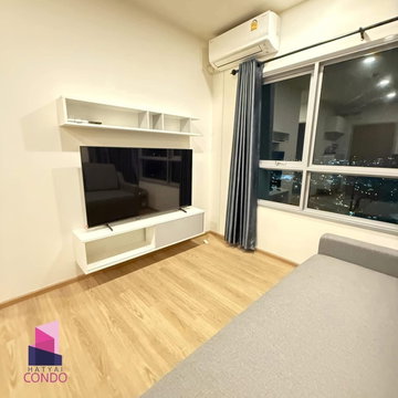 Condo Escant Hatyai for rent, northeast direction, 33rd floor, Type D