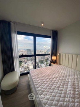 คอนโด 2 ห้องนอน ชั้นสูง 30 ห้องใหญ่ 108 ตร.ม. The Lofts Silom 400 ม. ถึง BTS สะพานตากสิน (ID 1861911)