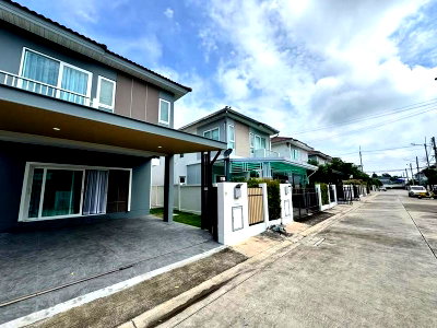 ขายบ้านเดี่ยว : ขายบ้านเดี่ยวพัทยา หมู่บ้านศุภาลัย พรีโม่ หนองปรือ บางละมุง ชลบุรี 