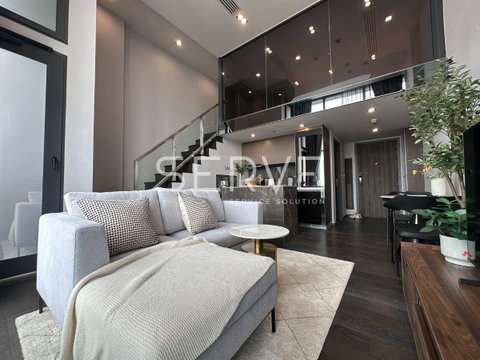 Duplex 1 Bed Luxury Room Fully furnished Good Location Close to BTS Ratchathewi 300 m @ The CONNER Ratchathewi