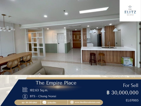 ✨ อยากได้ห้องที่อยู่แล้วโล่ง โปร่ง ไม่อึดอัด? มาดูห้องนี้ที่ The Empire Place ชั้นสูง วิวสวยมาก 💖