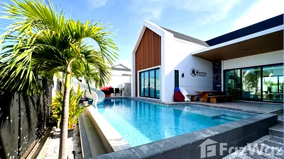 เช่าบ้านเดี่ยว ม.ศิลปากรวิทยาเขตสารสนเทศเพชรบุรี : วิลล่าให้เช่า 4 ห้องนอน ในโครงการ โคซี่ มอนเต้ พูลวิลล่า หัวหิน 5372416