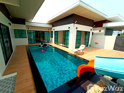 เช่าบ้านเดี่ยว ม.ศิลปากรวิทยาเขตสารสนเทศเพชรบุรี : วิลล่าให้เช่า 3 ห้องนอน ในโครงการ เลอ ลีฟ วัลเลย์ หัวหิน 5737257