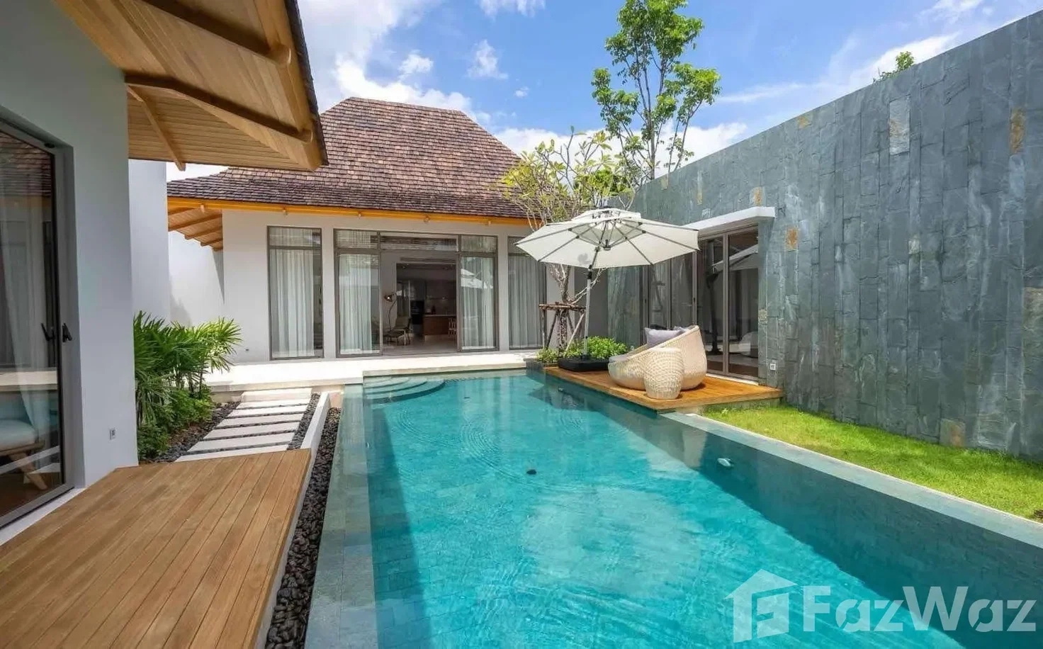 รูป วิลล่าให้เช่า 3 ห้องนอน ในโครงการ อัญชัน ฟลอร่า 5352875 - รูปที่ 6/12