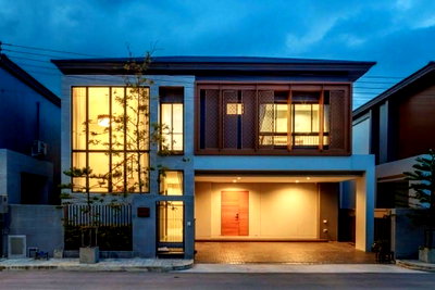 บ้านเดี่ยว กาดฝรั่ง วิลเลจ  : ขายบ้าน Modern Luxury ระดับ Hi-end โครงการปาล์มสปริงส์ พริวาโต้ หางดง-เชียงใหม่ ใกล้โรงเรียนนานาชาติลานนา T.0946511456