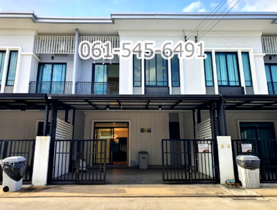 ขายบ้านเดี่ยว : ขาย ยูนิโอ ทาวน์ สุขสวัสดิ์ 30 Unio Town ทาวน์โฮม 2 ชั้น ติดทางด่วน ทำเลดี น่าอยู่