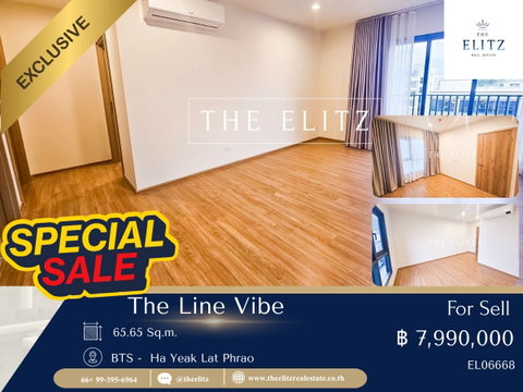 ✨ คอนโดใหม่ทำเลฮอต The Line Vibe ห้องขายจริง ราคาดี 💯