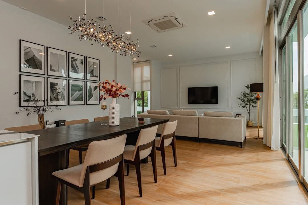 รูป 📣📣 ให้เช่า VIVE พระราม 9 บ้านเดี่ยว 3 ชั้น 3 ห้องนอน 4 ห้องน้ำ - รูปที่ 3/7