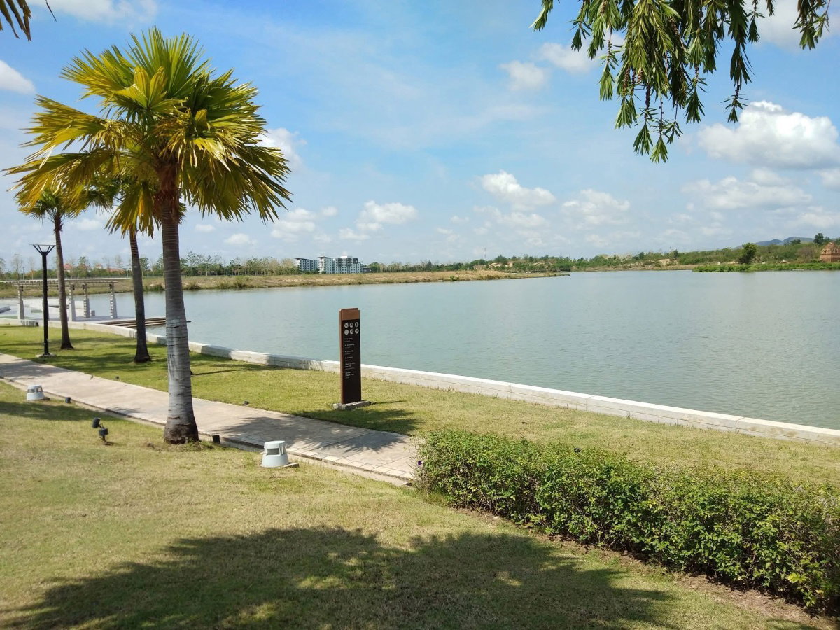 รูป 🏡 ขายคอนโด ชั้น 1 บรรยากาศสงบ ร่มรื่น ที่ คอนโด นอร์ท 1 in Serena Lake ( North 1 Condominium ) มีระบบรักษาความปลอดภัยสูง ทำเลดี เดินทางสะดวก - รูปที่ 15/18