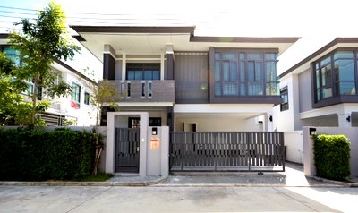 ขายบ้านเดี่ยว : ขายบ้าน ภัททา ไพร์ม (Patta Prime) ใกล้โรงเรียนนานาชาติรีเจนท์ พัทยา 3 ห้องนอน 4 ห้องน้ำ ตกแต่งสวย