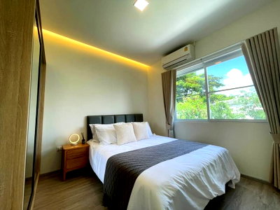 บ้านเดี่ยวให้เช่า : เช่า อินดี้ บางนา-รามคำแหง 2 เฟอร์นิเจอร์ครบ ใกล้ Mega & Ikea บางนา