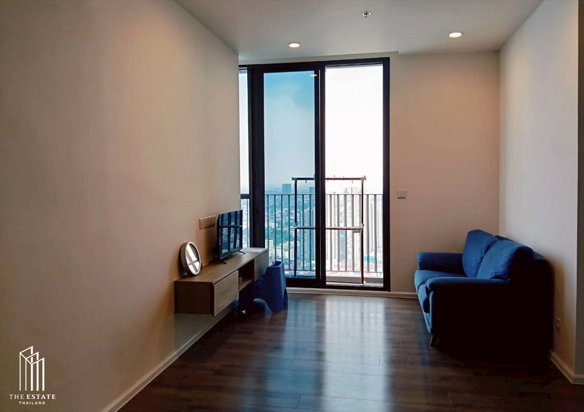 For rent Whizdom Essence ขนาด 56.69 sq.m. 2 ห้องนอน ใกล้ BTS ปุณณวิถี @39,000 Baht