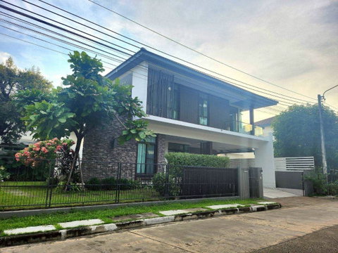 LTH13408 – Year-End Promotion!🔥 Special 10% Discount! Modern Single House for Sale at Manthana Onnut – Wongwan 3 | 231 sqm | 4 Beds 3 Baths | 14.5 MB 